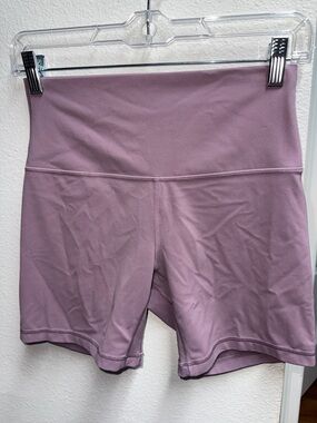 LuluLemon Women's 6in Bike Shorts - Dusty Mauve